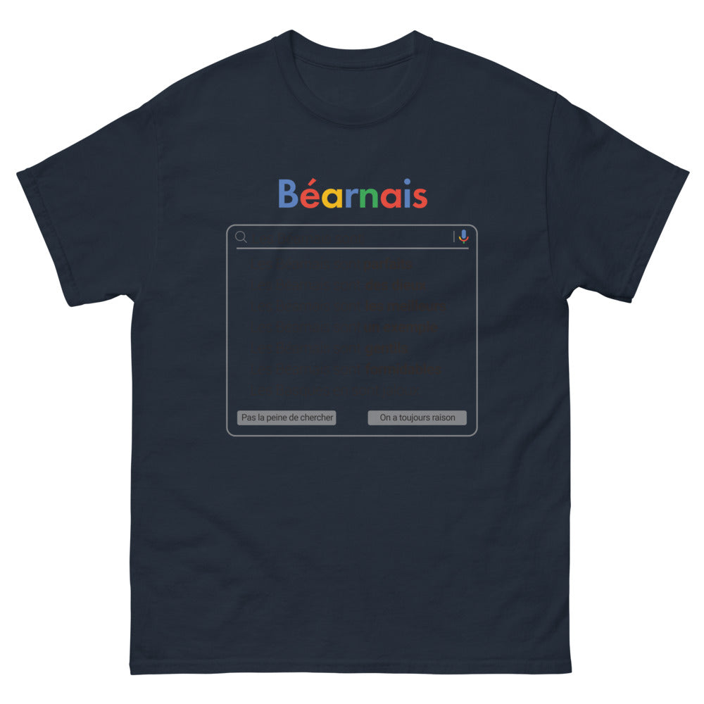 T-shirt Béarnais marine - Les Béarnais sont Formidables