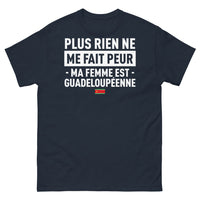 Thumbnail for T-shirt Guadeloupe marine - Plus rien ne me fait peur