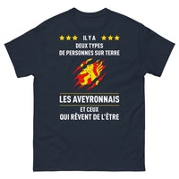 Thumbnail for T-shirt Aveyronnais marine - Ceux qui rêvent de l'être