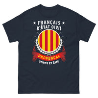 Thumbnail for T-shirt Provence marine - hommage à l'esprit indomptable