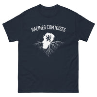 Thumbnail for T-shirt Franche-Comté marine - Fierté des Racines Comtoises