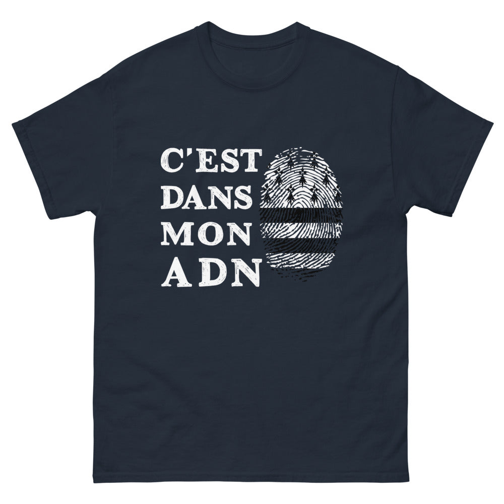 T-shirt Normandie marine - C'est dans mon ADN