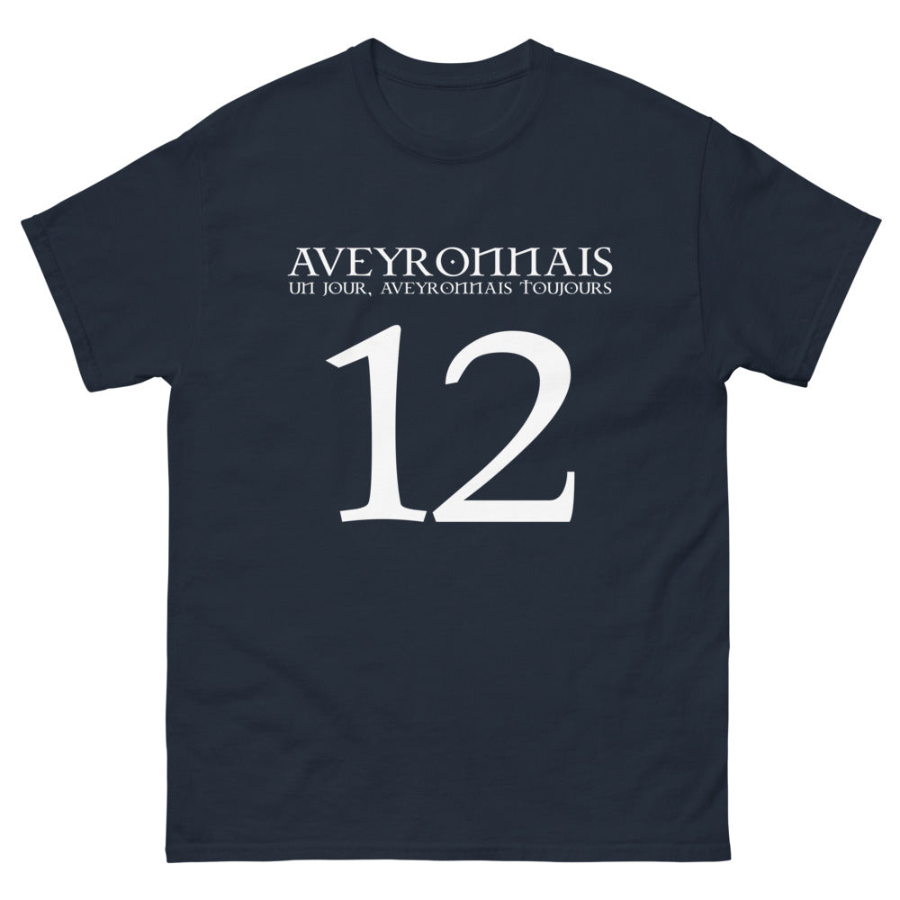 T-shirt Aveyron marine - Fier de l'Aveyron