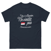 Thumbnail for T-shirt Alsace marine - Un Alsacien prend de la valeur