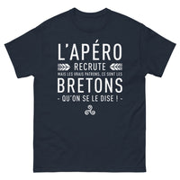 Thumbnail for T-shirt Bretagne marine - L'apéro recrute, les vrais patrons