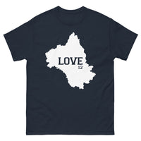 Thumbnail for T-shirt Love 12 noir dos - Montrez votre fierté locale