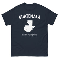 Thumbnail for T-shirt Guatemala marine - It's Where My Story Begins