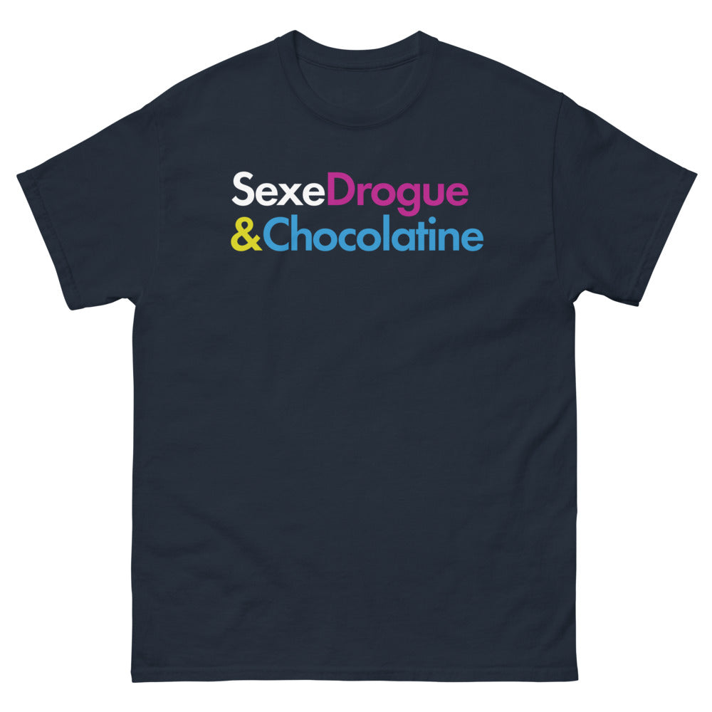 T-shirt Occitanie marine - Chocolatine et sourires en dérision