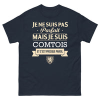 Thumbnail for T-shirt Comtois marine - Je ne suis pas parfait mais presque
