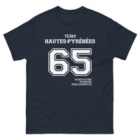 Thumbnail for T-shirt Hautes-Pyrénées marine - Chocolatine et Garbure humoristique