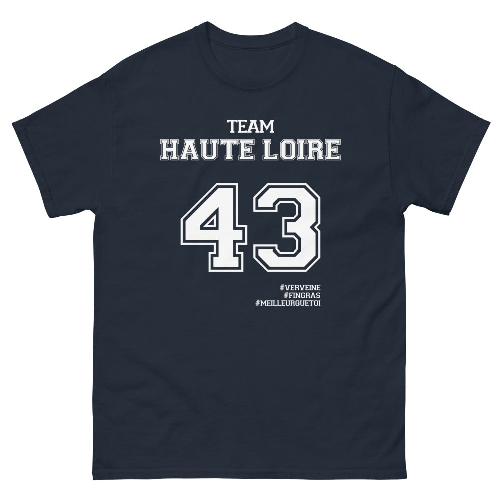 T-shirt Haute-Loire marine - Meilleur que Toi