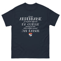 Thumbnail for T-shirt Ardennes marine - Je suis ardennaise, fier et drôle