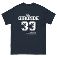Thumbnail for T-shirt Gironde marine - Chocolatine Team humoristique