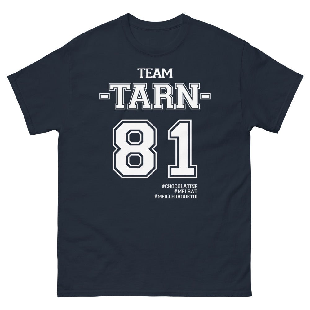 T-shirt Tarn 81 marine - Chocolatine et fierté locale