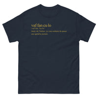 Thumbnail for T-shirt Italien marine - Vaf Fan Cu Lo, humour méditerranéen