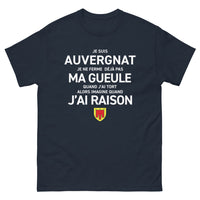 Thumbnail for T-shirt Auvergnat marine - Je suis Auvergnat, fier et drôle