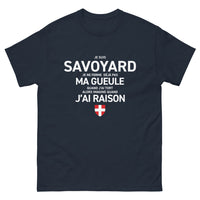 Thumbnail for T-shirt Savoie marine - Ne ferme pas ma gueule humoristique