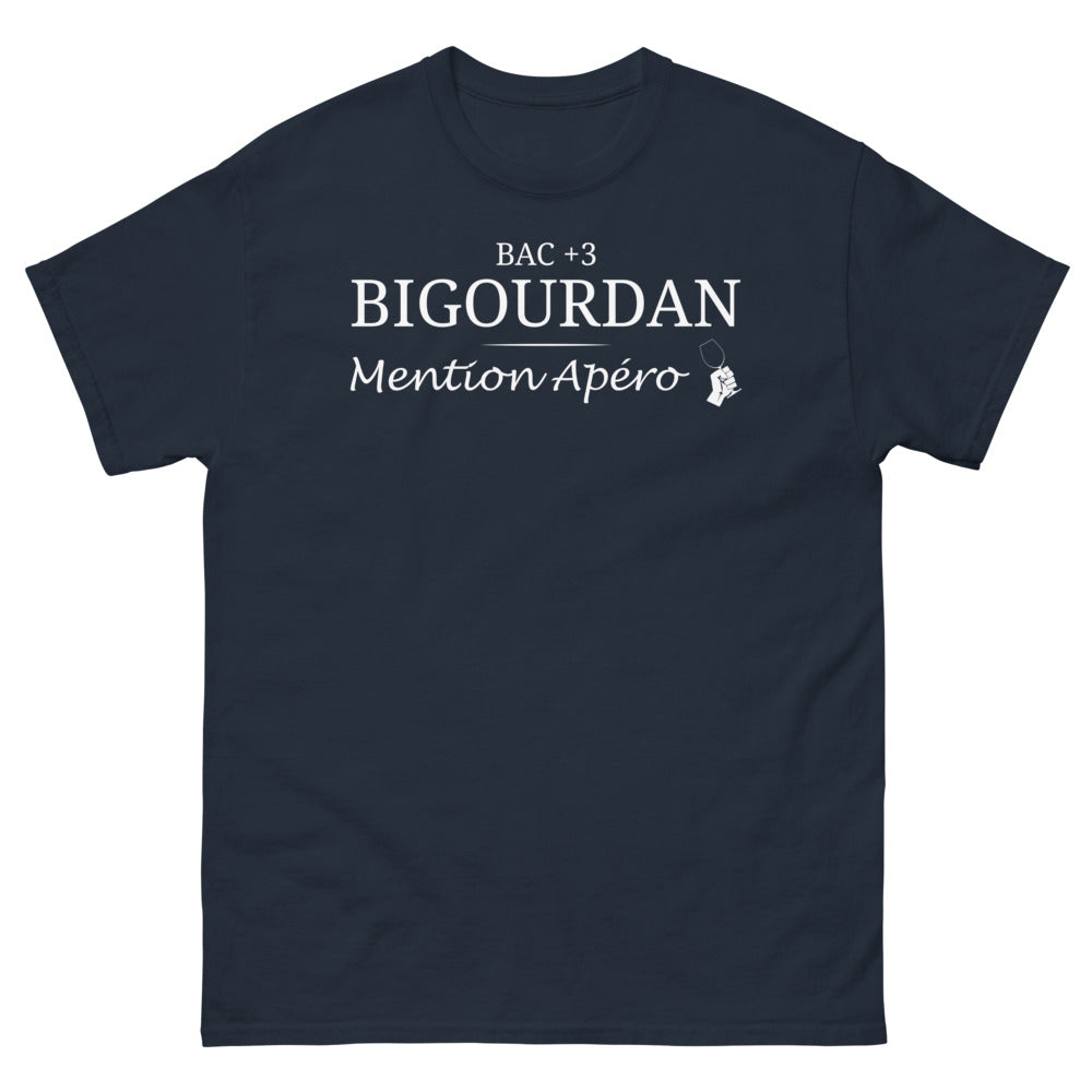 T-shirt Bigourdan marine - Mention Apéro