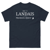 Thumbnail for T-shirt Landais marine - Mention Apéro convivialité