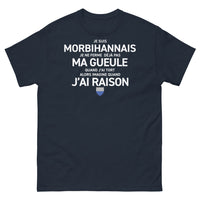 Thumbnail for T-shirt Morbihan marine - Je ne ferme pas ma gueule