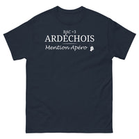 Thumbnail for T-shirt Ardèche marine - Bac -3 Mention Apéro