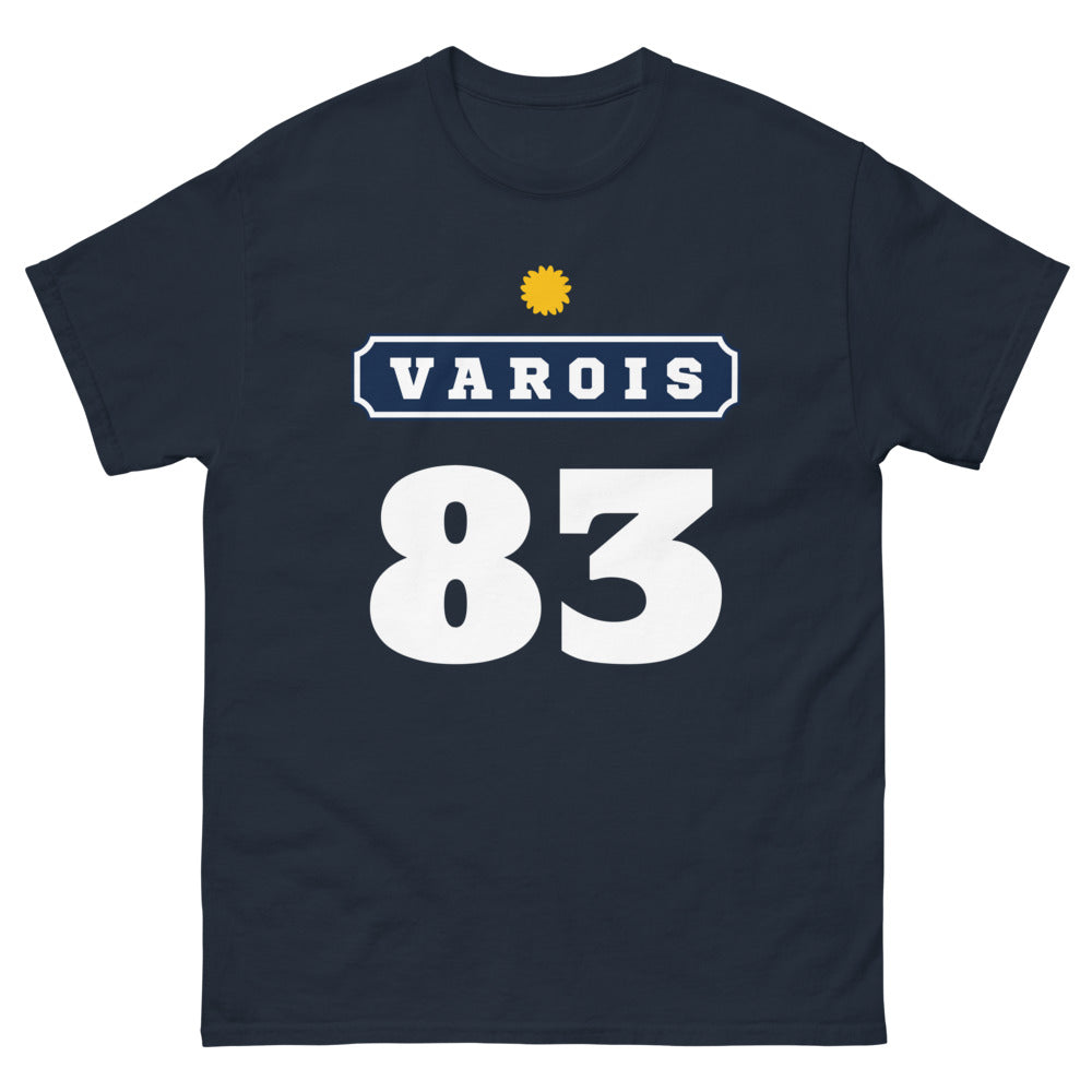 T-shirt Varois noir dos - Fier et humoristique du Sud