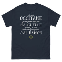 Thumbnail for T-shirt Occitan marine - Je suis Occitane : humour et fierté