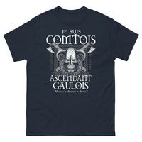 Thumbnail for T-shirt Comtois marine - Je suis Comtois, Seigneur de Guerre