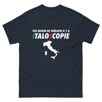 Thumbnail for T-shirt Italie bleu marine - Pas besoin de thérapie