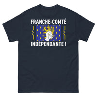 Thumbnail for T-shirt Franche-Comté marine - Revendiquez vos racines comtoises
