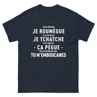 Thumbnail for T-shirt Esprit du Sud marine - Je ne râle pas, je roumègue