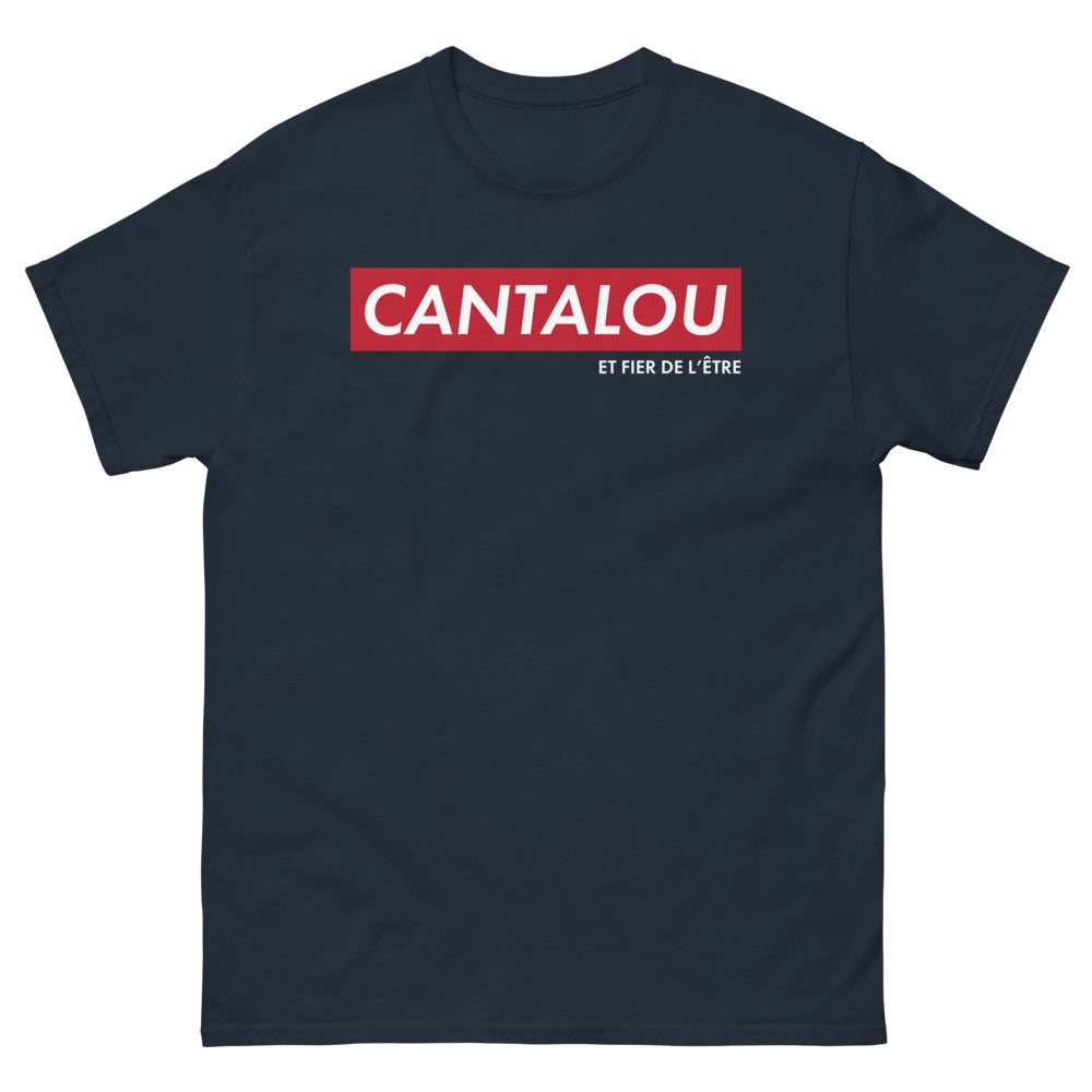 T-shirt Cantal noir - Cantalou et fier de l'être dos