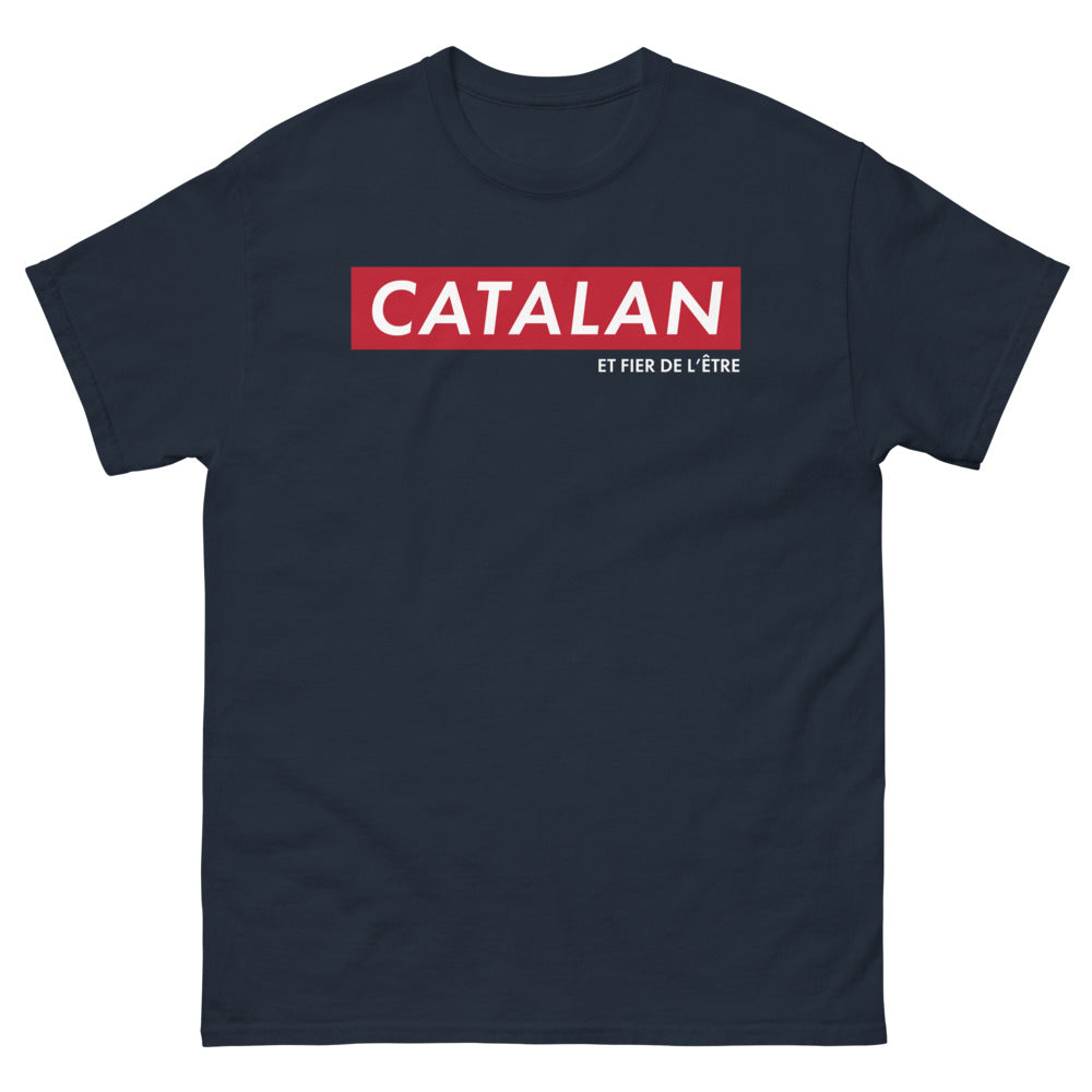 T-shirt Pyrénées-Orientales marine - Fière de l'Être