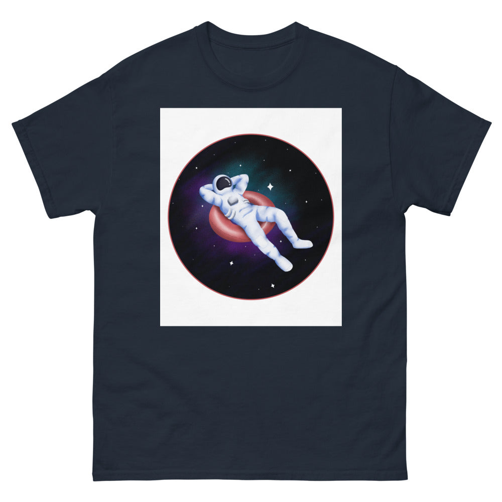 T-shirt Espace marine - Astronaute dans l'univers