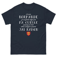Thumbnail for T-shirt Normande marine - Fier de son franc-parler