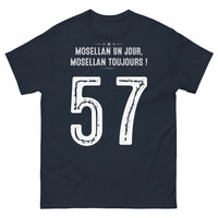Thumbnail for T-shirt Mosellan marine - Un jour, Mosellan toujours