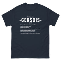Thumbnail for T-shirt Gersois marine - Tu sais que tu es Gersois quand...