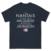 Thumbnail for T-shirt Nantes marine - Je suis nantais, je ne ferme pas ma gueule