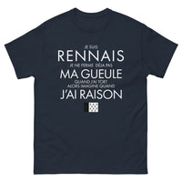 Thumbnail for T-shirt Rennais marine - Je suis rennais, je ne ferme pas ma gueule