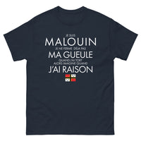 Thumbnail for T-shirt Malouin marine - Fier par nature, bavard par passion