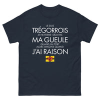 Thumbnail for T-shirt Trégorrois marine - Fier et loquace !