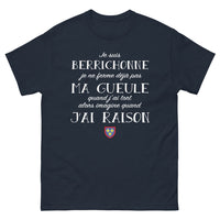 Thumbnail for T-shirt Berry marine - Je suis Berrichonne, fier et authentique