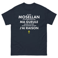 Thumbnail for T-shirt Mosellan marine - Je suis Mosellan et fier de l'être