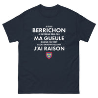 Thumbnail for T-shirt Berry marine - Fier d'avoir toujours raison