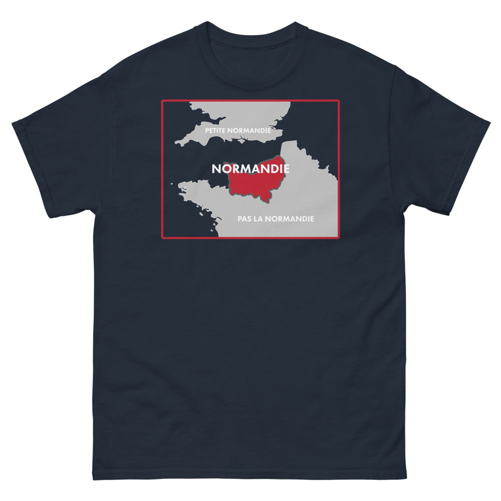 T-shirt Normandie marine - Un clin d'œil à la campagne