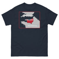 Thumbnail for T-shirt Normandie marine - Un clin d'œil à la campagne
