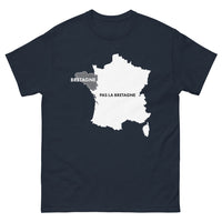 Thumbnail for T-shirt Bretagne marine - Pas la Bretagne avec humour