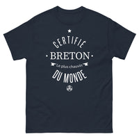 Thumbnail for T-shirt Bretagne marine - Certifié Breton, Le Plus Chauvin du Monde
