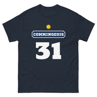 Thumbnail for T-shirt Commingeois marine - Design sombre et fierté régionale