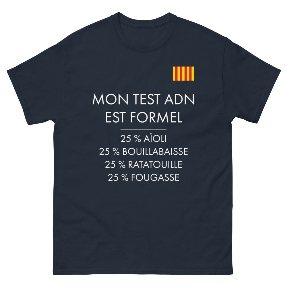 T-shirt Provence marine - Mon ADN est Formidable